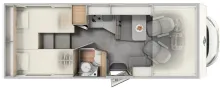 Grundriss Tag Carado pro A 328 SEASON SALE: bis zu 8.000 EUR sparen!