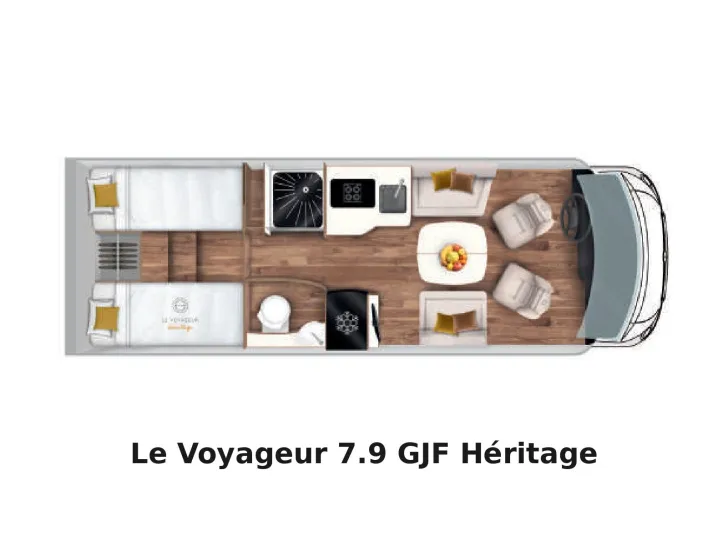 Fahrzeugbild Le Voyageur 7.9 GJF Héritage *2027*Mercedes*Luxus-Paket* #1