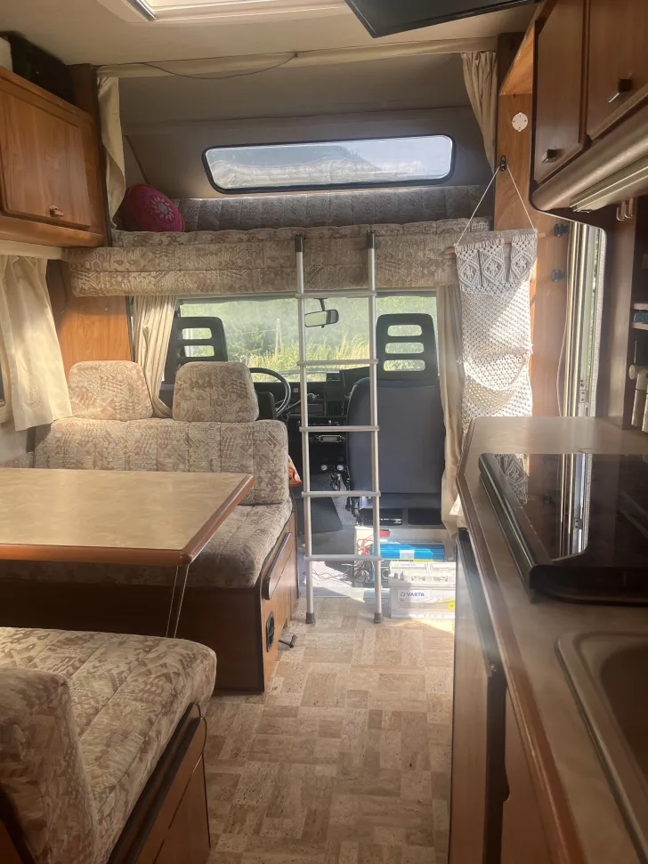 Grundriss Tag Fiat Ducato Hymer Camp 65