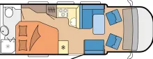 Grundriss Tag Hobby Maxia T 740 WF /SONDERANGEBOT