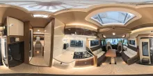 360° Innenansicht Mobilvetta K Yacht Tekno Line 86, Solar, Lithium, Markise