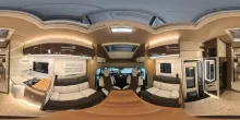 360° Innenansicht Mobilvetta Krosser P 86 NB, Solar, Lithium, Automatik, 4,4t