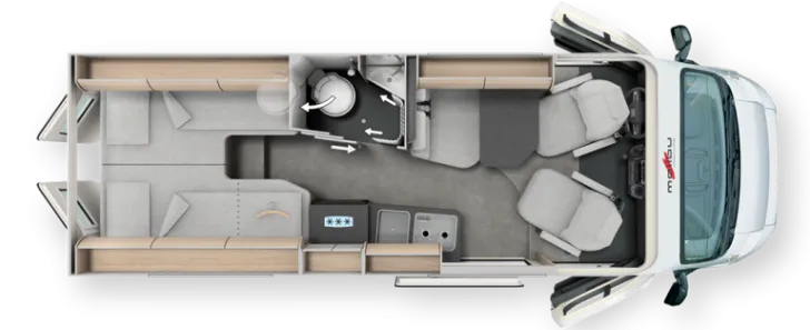 Fahrzeugbild Malibu Van Diversity 640 LE K GT skyview #2