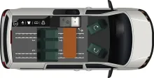 Grundriss Tag Panama P 10S Automatik, Living Paket, 3,1 t