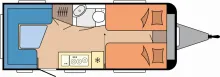 Grundriss Tag Hobby De Luxe 495 UL Modell 2027