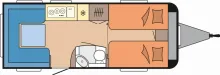 Grundriss Tag Hobby De Luxe 540 UL Modell 2027