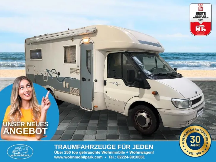 Fahrzeugbild Rimor Sailer 695/Einzelbetten/Heckgarage/AHK #1