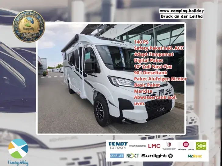 Frontal Vorne Sunlight V 66 Adventure Edition