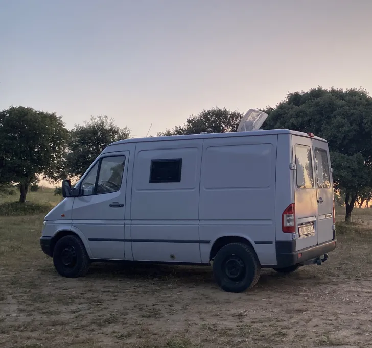 Grundriss Tag Mercedes-Benz Sprinter 313 CDI Klimaanlage Solar