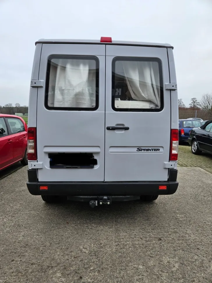 Grundriss Nacht Mercedes-Benz Sprinter 313 CDI Klimaanlage Solar