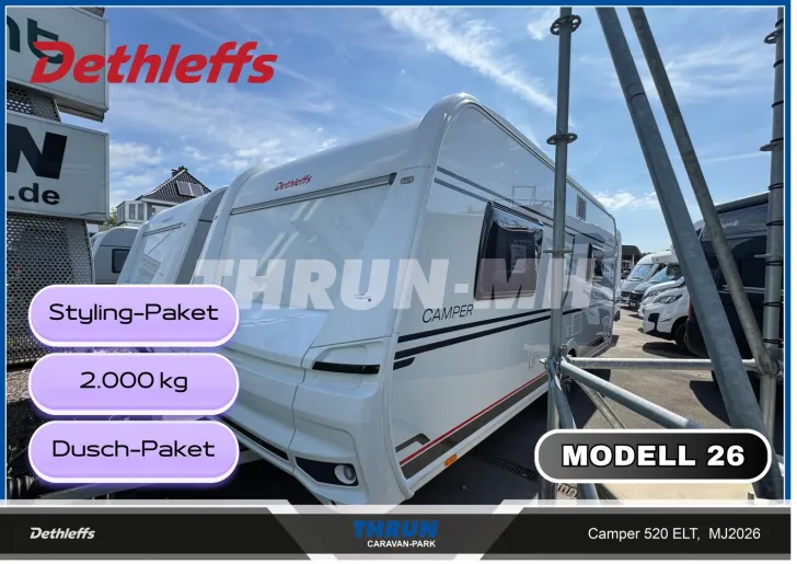 Fahrzeugbild Dethleffs Camper 520 ELT Hot Summer Klima incl. #1