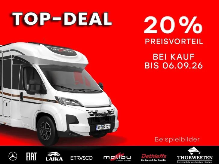 Fahrzeugbild Malibu T 470 RB LE K comfort ACC LED MARKISE NAVI TOP #1
