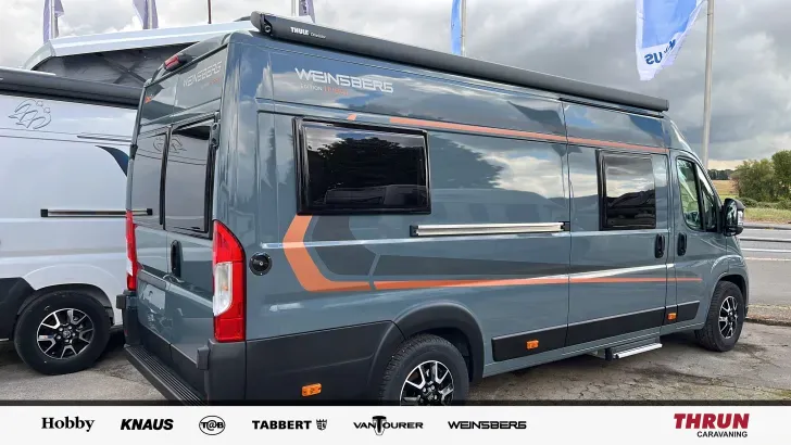 Schräg Hinten Weinsberg CaraBus EDITION FIRE 630 ME Sondermodell*Markise*