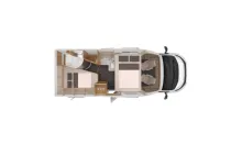 Grundriss Nacht Knaus Sky Wave 650 MF IC-Line Autark &. Maxx Fan