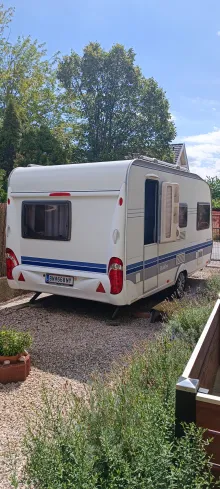 Grundriss Tag Hobby De Luxe 440 SF Top gepflegt