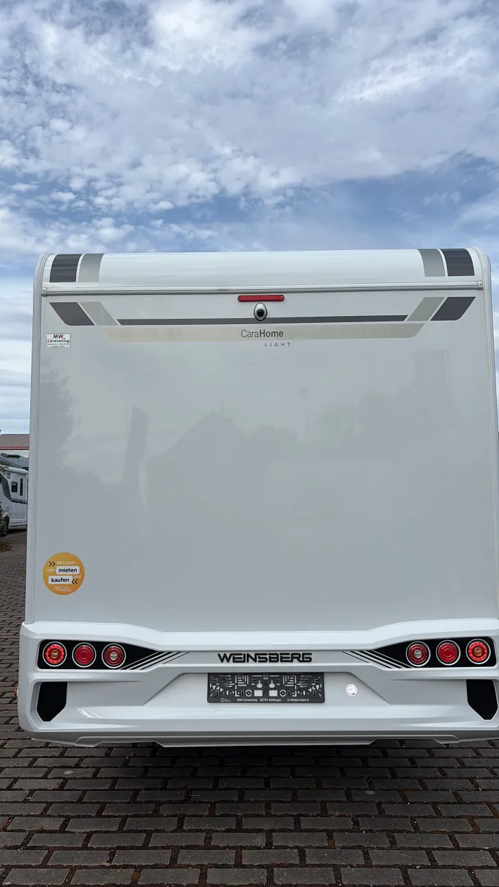 Frontal Hinten Weinsberg CaraHome 650 DG Sofort verfügbar