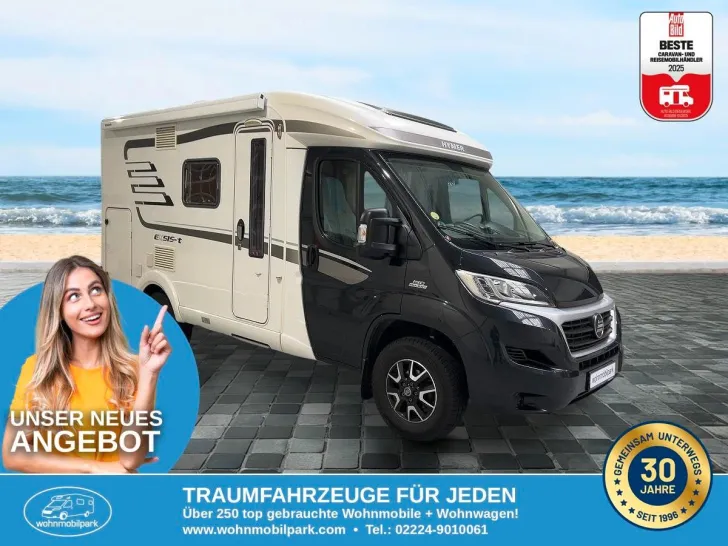 Fahrzeugbild Hymer Exsis T 414/Festbett/Garage/Markise/1.Hand #1
