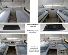 Grundriss Tag Rapido Club 32 TDL Vorzelte