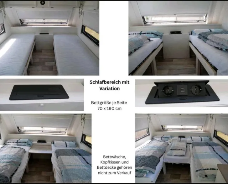 Grundriss Tag Rapido Club 32 TDL Vorzelte