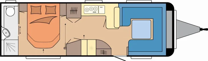 Grundriss Tag Hobby Prestige 720 WQC