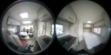 360° Innenansicht Bürstner Nexxo Van T 569 Hagel-Schnäppchen aus priv. Hand