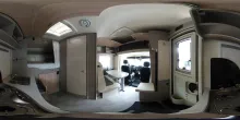 360° Innenansicht Ahorn Camp Alkoven A 595 - im Kundenauftrag