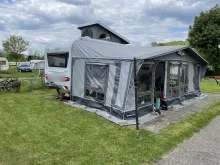 Grundriss Tag LMC Musica 520 E mit Aufstelldach, für Familie