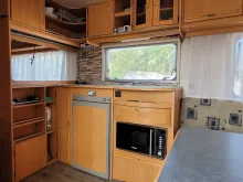 Grundriss Nacht Adria Unica B 502 UP gut gepflegt