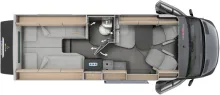 Grundriss Tag Malibu genius 641 LE