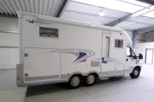 Fahrzeugbild Frankia T 740 BD Comfort/Festbett/Garage/Solar/Markise #4