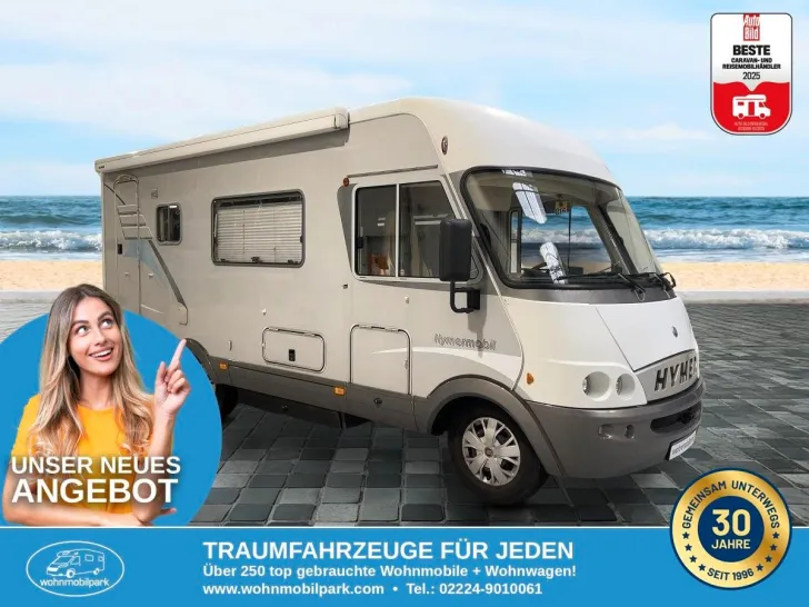 Fahrzeugbild Hymer B 544/Hubbett/Markise/Solar/TÜV 5-2027 #1