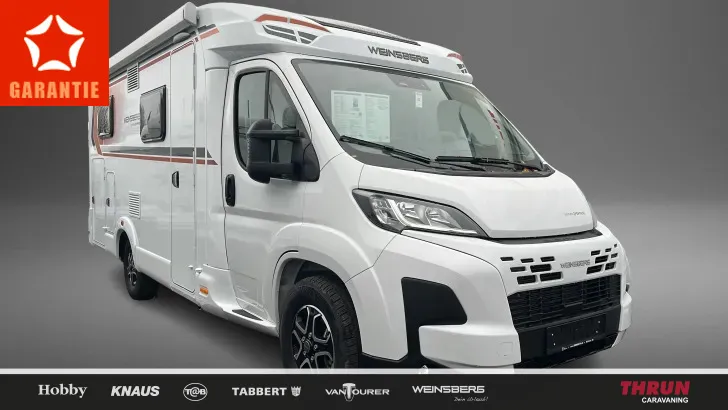 Schräg Vorne Weinsberg CaraCompact EDITION PEPPER 600 MEG Zustand sehr gut Automatik