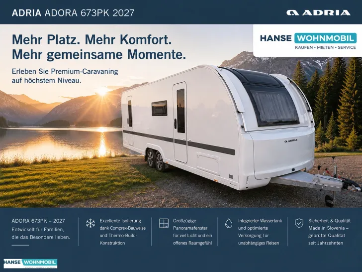 Fahrzeugbild Adria ADORA 673 PK I FUBO I Stabi I Sept 26 #2