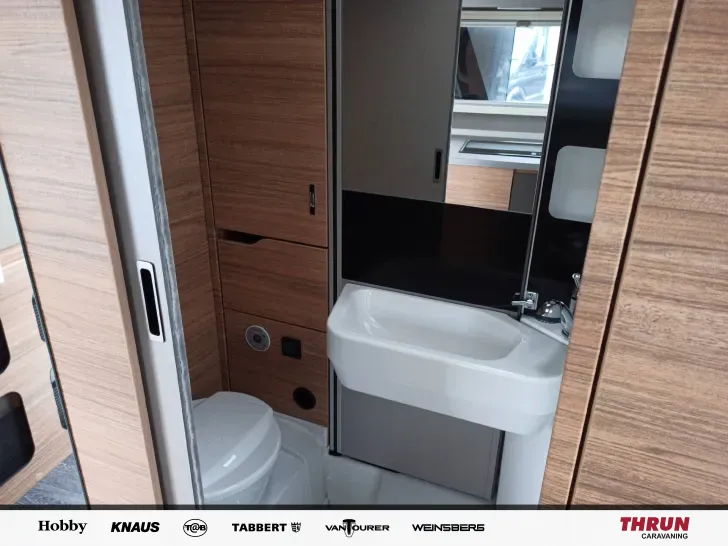 Toilette Weinsberg X-CURSION VAN 500 LT EDITION [PEPPER] Zusatand sehr gut