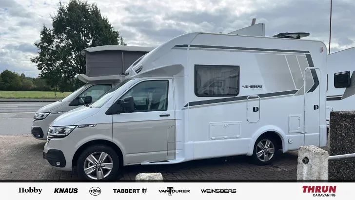 Seitlich Weinsberg X-CURSION VAN 500 LT EDITION [PEPPER] Zusatand sehr gut