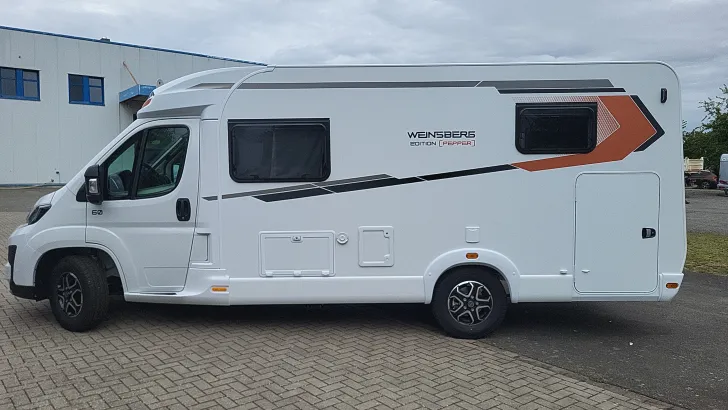 Frontal Hinten Weinsberg CaraCompact EDITION PEPPER 600 MEG