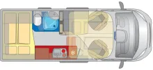 Grundriss Tag Pössl 2Win Vario Citroen
