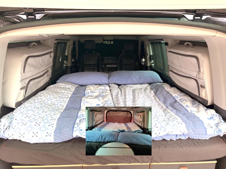 Grundriss Nacht VW T6 Multivan Highline gut gepflegt