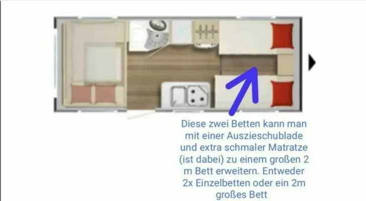 Grundriss Tag Bürstner Averso Plus 520 TL