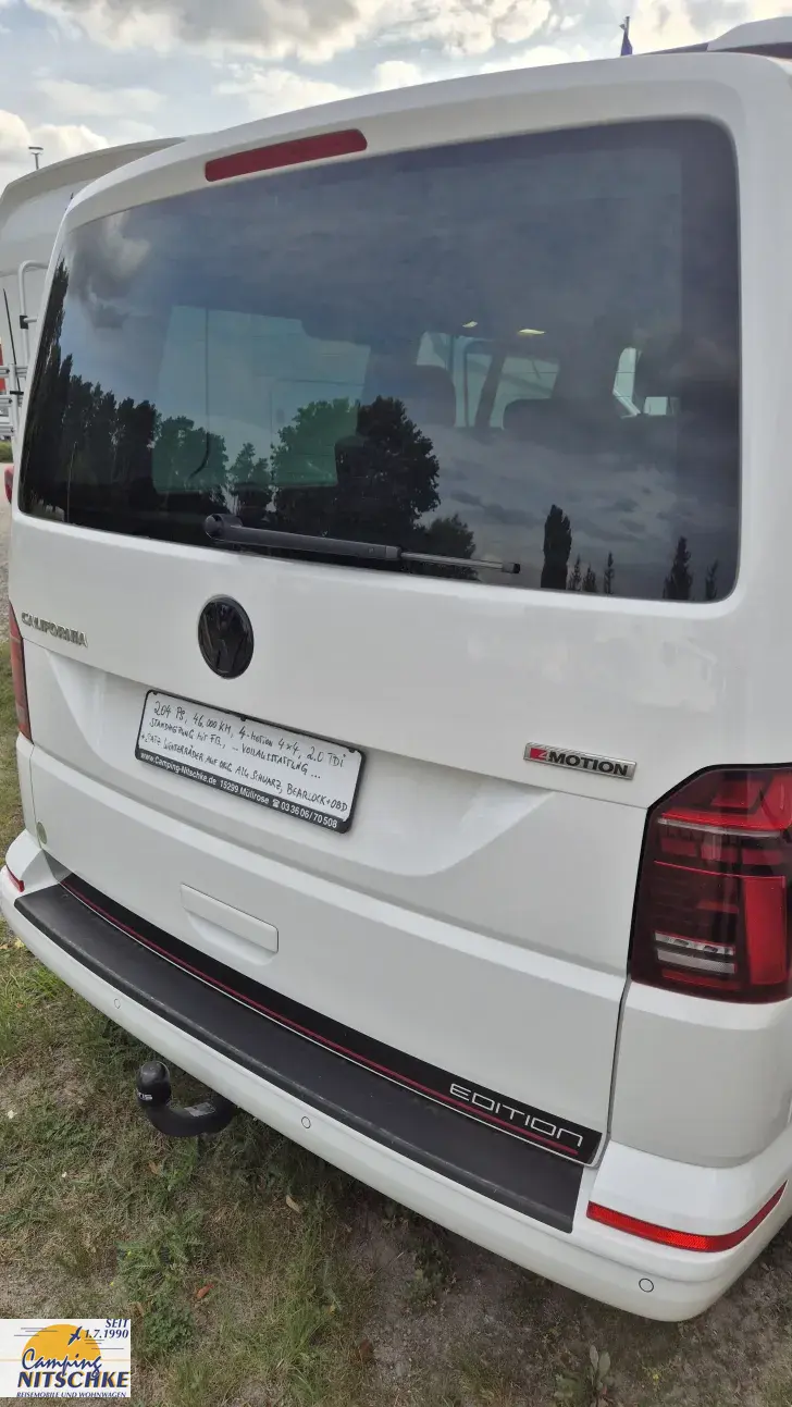 Fahrzeugbild VW California T6.1 Beach Camper Edition 204 PS*4Motion*2.5to-AHK*LED*+ #8