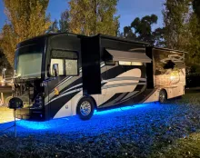 Grundriss Nacht THOR Motor Coach A.C.E. 30.4 TUSCANY 38 SQ , AUTARK, CUMMI