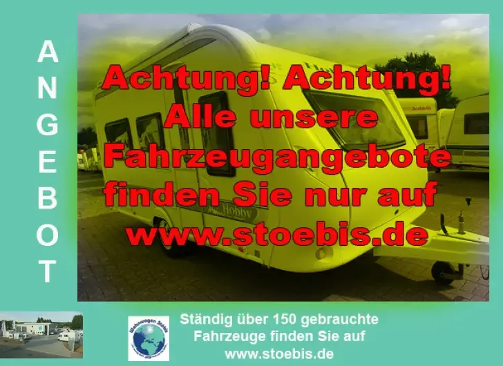 Fahrzeugbild Hobby De Luxe 460 LU Nr. 78 - Markise, EB, RSG #1