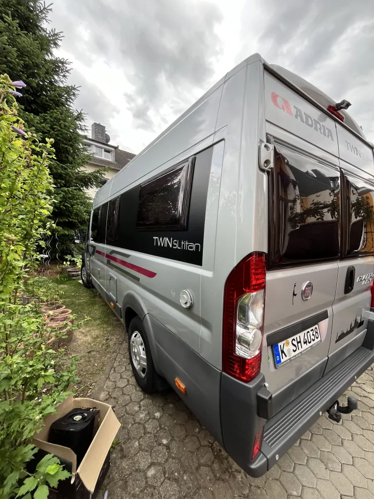 Grundriss Nacht Adria Twin SL Titan XL Van