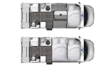 Grundriss Nacht Ahorn Camp Camp Modell 640 plus, g