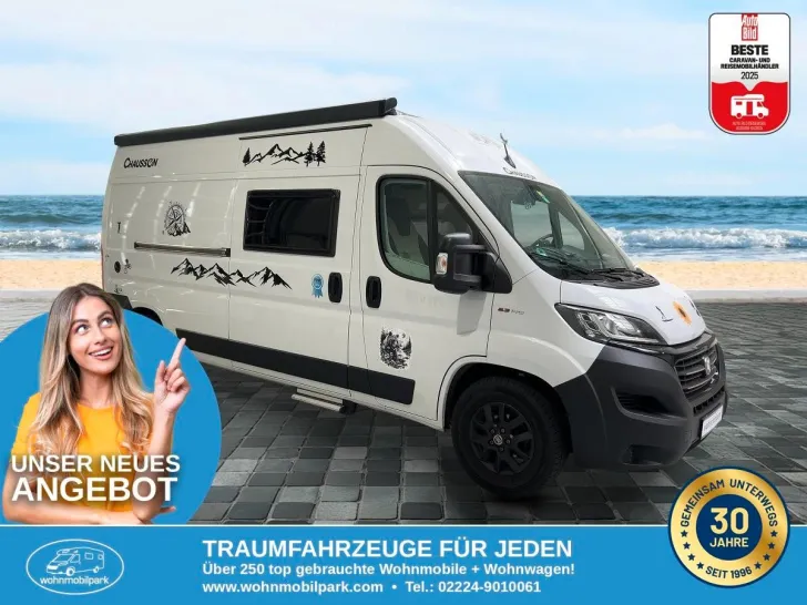 Fahrzeugbild Chausson V 594 FIRSTLINE / Festbett / AHK / TOP-ABGEBOT!! #1