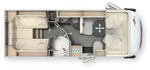 Grundriss Tag Malibu I 460 KB-LE comfort 4.2t