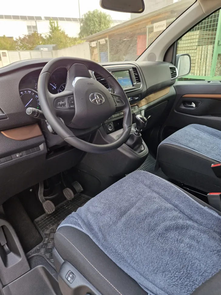 Grundriss Nacht Toyota Proace Verso Compact L1