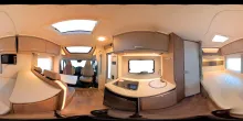 360° Innenansicht Carado T 135 Pro+, Automatik, Solar, LTE, TV