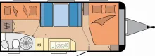 Grundriss Tag Hobby De Luxe 545 KMF