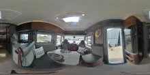 360° Innenansicht Hymer B-Klasse MC I 680 hydr. Hubstützen, Aufbau Klima